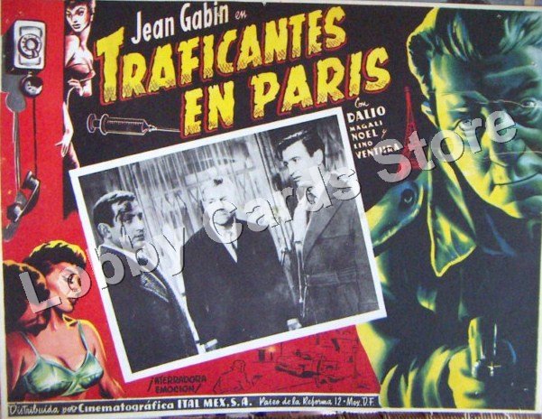 JEAN GABIN./ TRAFICANTES EN PARIS
